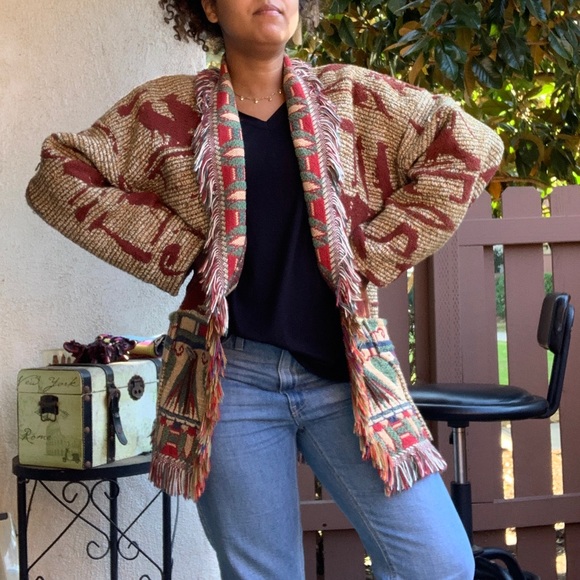 ❌SOLD❌Rustic wool coat - Picture 6 of 7